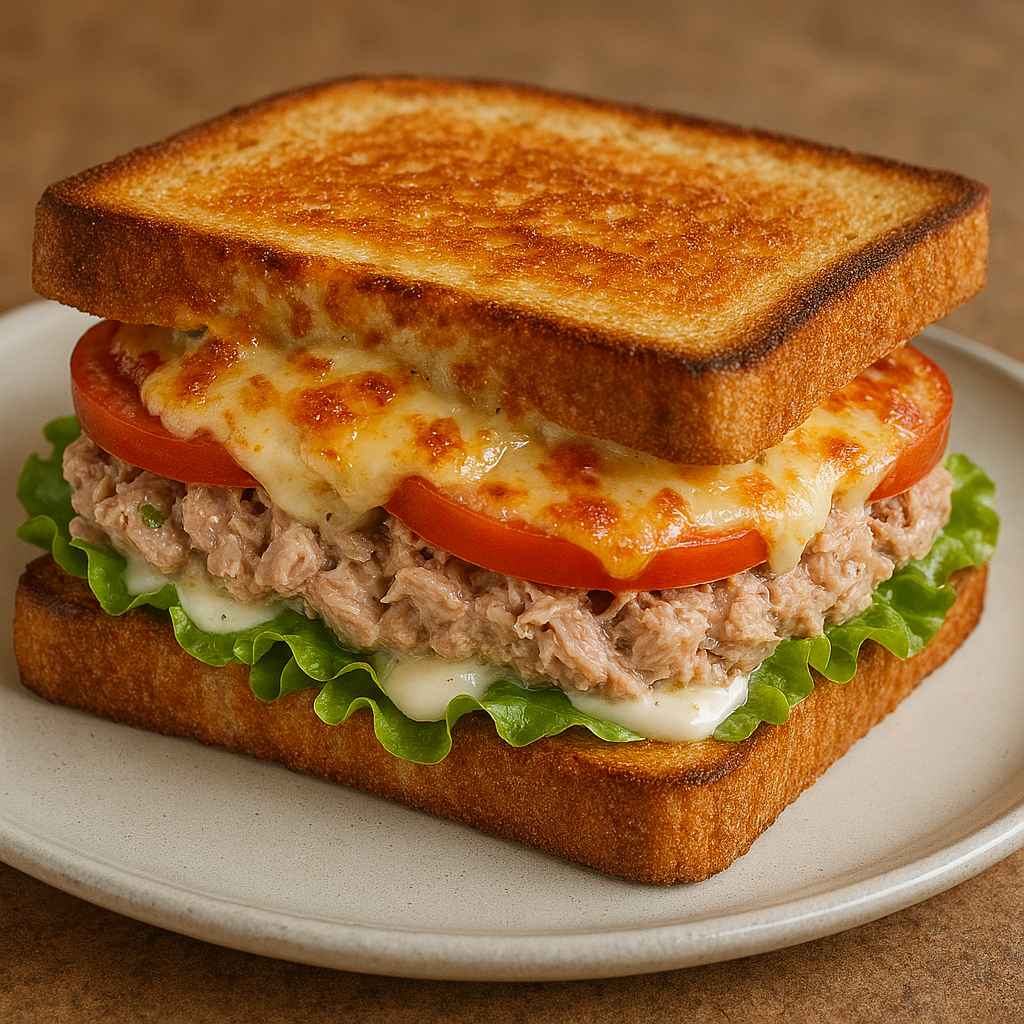 Pizzasandwich Kødstrimler